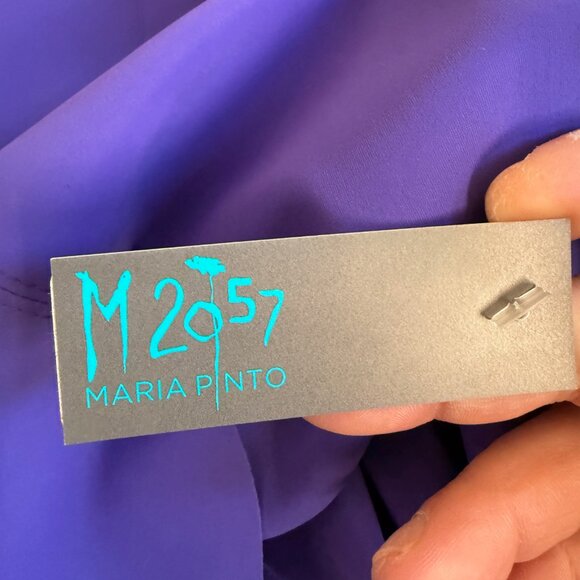 Ora Mini Tunic ~ Maria Pinto ~ Violet XL (NEW DRESS w/ TAG) - Picture 3 of 6